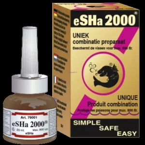 eSHa 2000 traitement large spectre des maladies chez les poissons